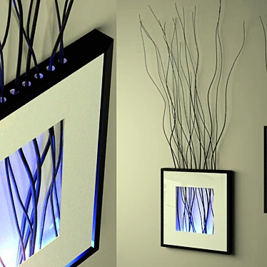 Title: IkeaHacker Glow Frames 3D model image 1 