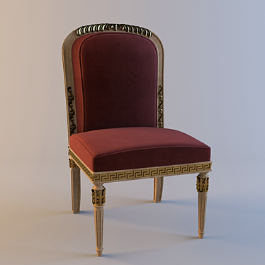 Timeless Elegance Classic Chair 3D model image 1 
