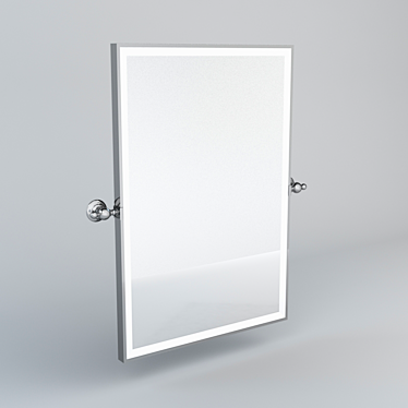 Reflective Elegance: Devon Mirror 3D model image 1 