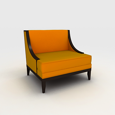 Classic Selva Armchair 3D model image 1 