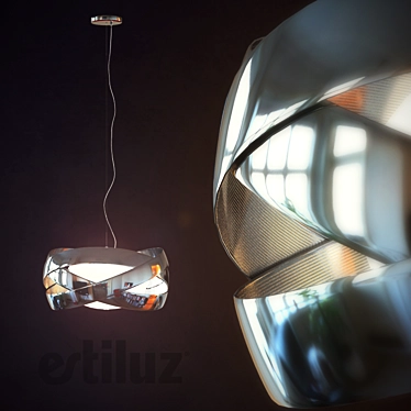 Modern Minimalist Pendant Light 3D model image 1 