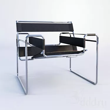 Modernist Icon: Wassily Chair 3D model image 1 