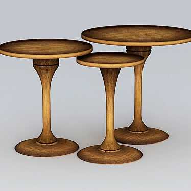 SIERRA Anello Vintage Amapa Tables 3D model image 1 