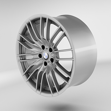 BMW M2 Wheel Rim 3D model image 1 
