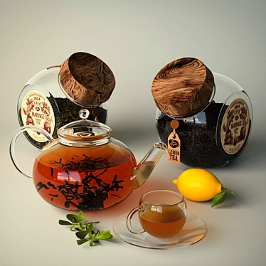 Soothing Serenity Tea 3D model image 1 