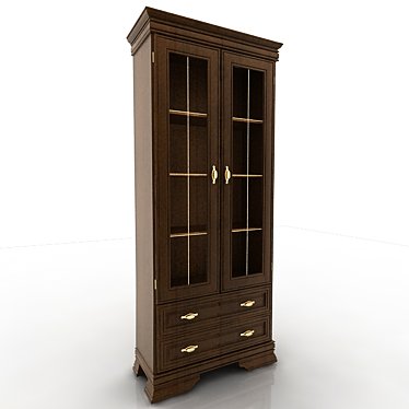 Forte Aramis ARV80 Wardrobe 3D model image 1 