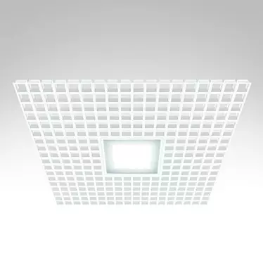 Illuminated Raster Ceiling 3D model image 1 