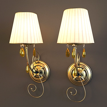 Classic Wall Sconce 3D model image 1 