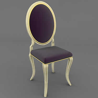 Custom Classic Chair - Timeless Elegance 3D model image 1 