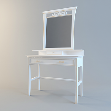 Italian Vanity Table: ALF T1VT/SPECVT 3D model image 1 