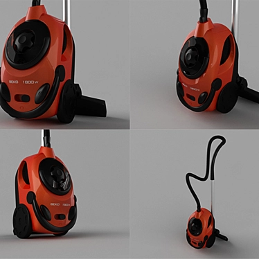 PowerX Vacuum Cleaner 3D model image 1 