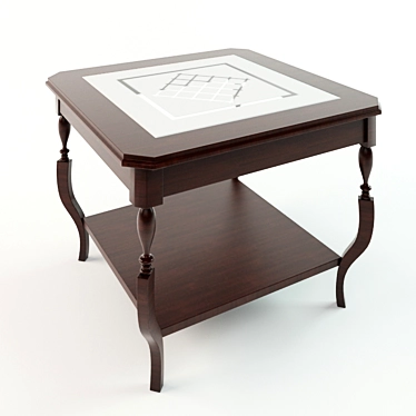 Utah Alt: Stylish Coffee Table 3D model image 1 