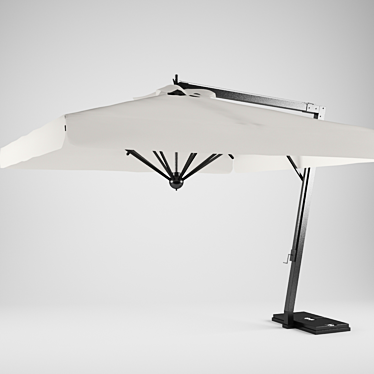 Stylish Abrico Leonardo Umbrella 3D model image 1 