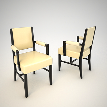 Sleek and Stylish Chair 3D model image 1 