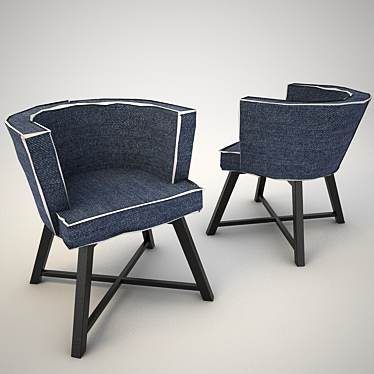 ErgoRelax Chair: Ultimate Comfort 3D model image 1 