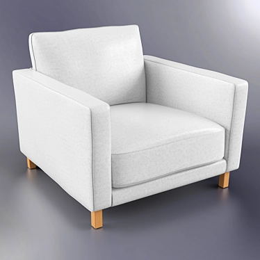 Classic Comfort: IKEA Karlstad Sofa 3D model image 1 