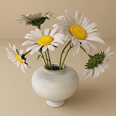 Daisies in vase