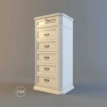 Miassmobili Bristol Light Commode 3D model image 1 