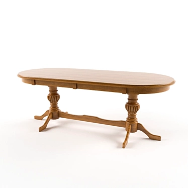 Modern Malaysian Made Table 3D model image 1 