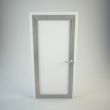 Elegant Entryway Door 3D model image 1 