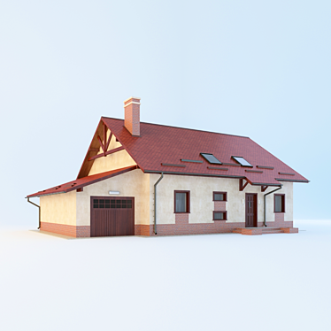 Title: Ready-to-Build Cottage 3D model image 1 