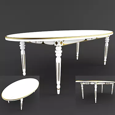 Versatile Folding Table 3D model image 1 