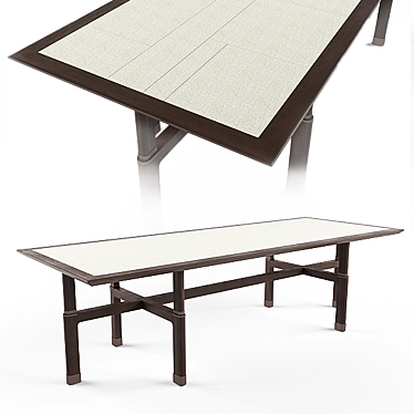 Giorgetti Yli: Exquisite Italian Table 3D model image 1 