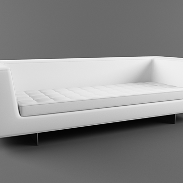 Elegant Alivar Sofa 3D model image 1 