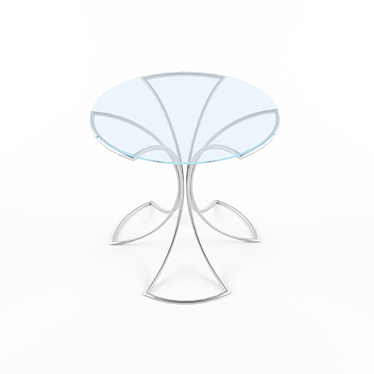 Blooming Side Table 3D model image 1 