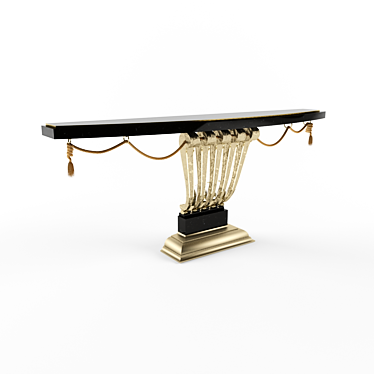 Elegant Wall Table from Edgar Brandt 3D model image 1 