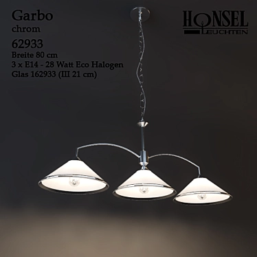 Honsel 62933: Elegant Lighting Solution 3D model image 1 