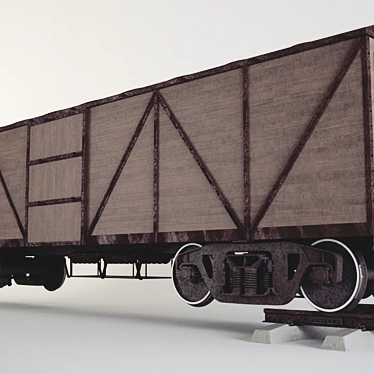 Sleek Ride: Modern Wagon 3D model image 1 