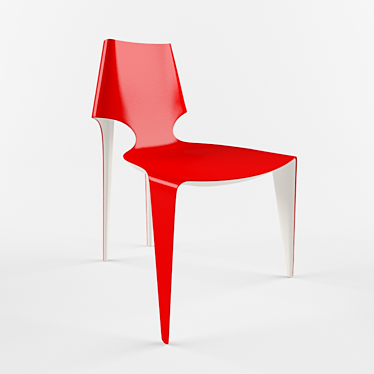 Fei Fei Modern Chair 3D model image 1 