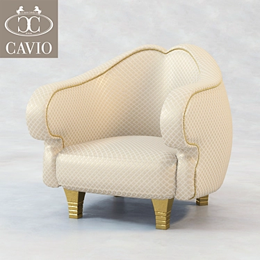 Elegant Verona Armchair: Modern Comfort 3D model image 1 