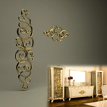 Blue Diamond Essence Ring 3D model image 1 