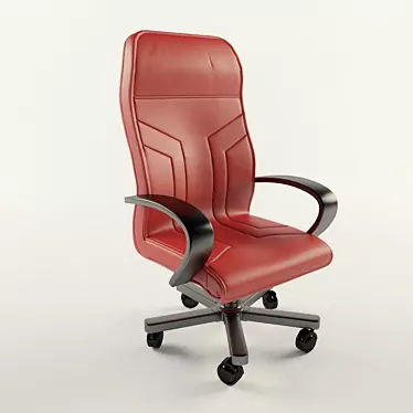 ErgoPro Armchair: The Perfect Office Companion 3D model image 1 