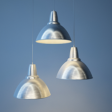 Elegant Pendant Lighting 3D model image 1 
