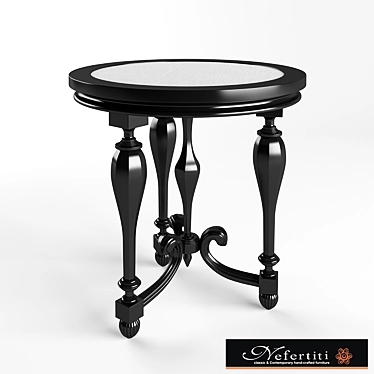 Elegant Carmen Table: Nefertiti Designs 3D model image 1 