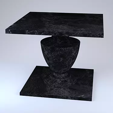 GUADARTE H1185 - Sleek Textured Table 3D model image 1 