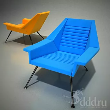 Cozy Comfort Armchair 3D model image 1 