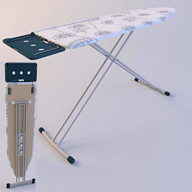 Versatile Folding Ironing Board 3D model image 1 