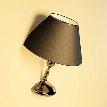 Elegant Titanic Lamp - 45cm Height 3D model image 1 