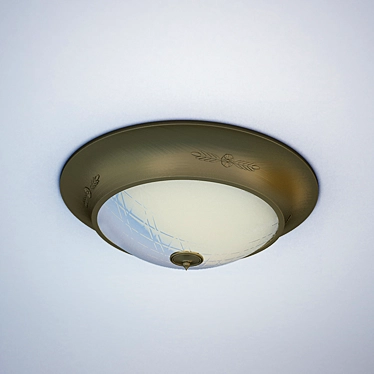 Possoni 1898/PL Ceiling Light: Elegant Design & Versatile Finishes 3D model image 1 