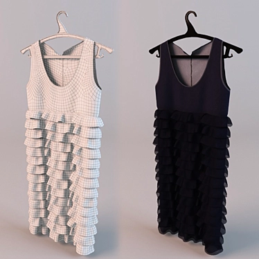 Vintage Vibes: Vray Dress 2013 3D model image 1 