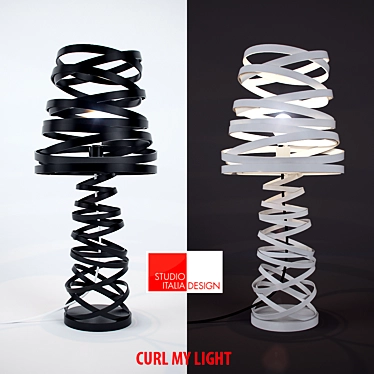 Curl Me Up - Studio Italia Light 3D model image 1 