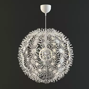 Modern Hanging Pendant Light - MASKRUS 3D model image 1 