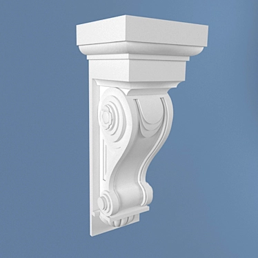 Classic Facade Bracket 3D model image 1 