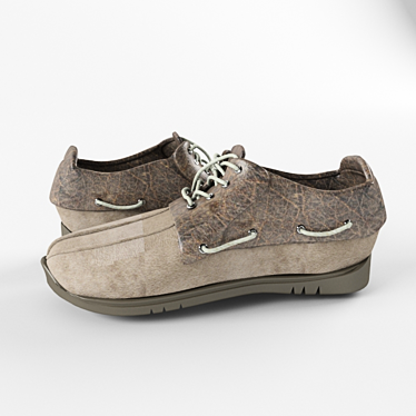 Elevate Your Walk with Comfy Kicks 3D model image 1 