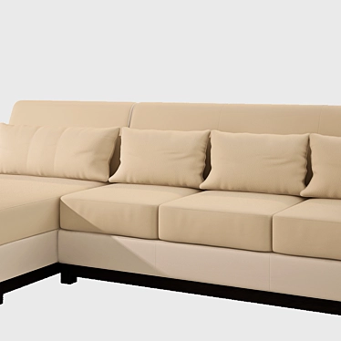 Relotti Elegant Sofa 3D model image 1 