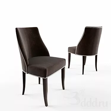 Elegant Kesterport Diva Chair 3D model image 1 